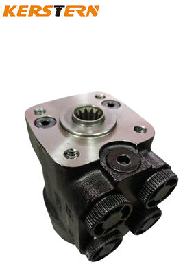 पूर्ण हाइड्रोलिक स्टीयरिंग यूनिट संगत PVF PVL DYXL YXL प्राथमिकता वाल्व प्लेट पाइप कनेक्शन मोड